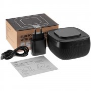 Колонка c беспроводной зарядкой Esca, черная арт. 16305.30 Колонка c беспроводной зарядкой Esca, черная арт. 16305.30