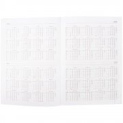 Ежедневник Waltz, недатированный, красный