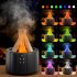 Светодиодный USB увлажнитель-аромадиффузор Bonfire, чёрный арт. 21022.02