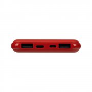 Aккумулятор Uniscend All Day Type-C 10000 мAч, красный