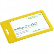 Чехол для пропуска Devon, желтый арт. 10263.80