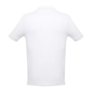 Рубашка-поло мужская ADAM, белый, 3XL, 100% хлопок, плотность 195 г/м2 Белый