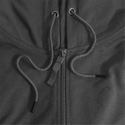 Толстовка унисекс на молнии с капюшоном EVEREST 260 Темно-серый