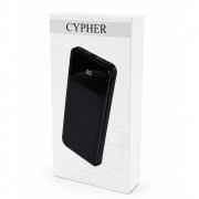 Внешний аккумулятор Cypher, 10000 Mah, черный