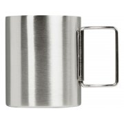 Стальная кружка со складными ручками «Kamchatka» арт. 836930 Стальная кружка со складными ручками «Kamchatka» арт. 836930