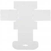 Коробка Matter High Light, белая с черной ручкой