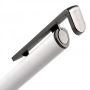 Ручка шариковая Standic с подставкой для телефона, белая арт. 16169.60