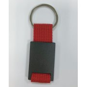 Брелок DARK JET; 2,8 x 6,2 x 0,6 см; красный, металл Красный