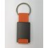 Брелок DARK JET; 2,8 x 6,2 x 0,6 см; оранжевый, металл; лазерная гравировка Оранжевый
