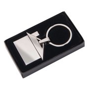 Брелок SILV MAISON; 4,8 x 4,5 x 0,4 см; металл серебристый