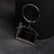 Брелок SILV MAISON; 4,8 x 4,5 x 0,4 см; металл серебристый