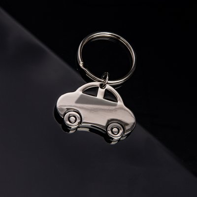 Брелок TITAN AUTO; 4,2 x 3 x 0,4 см; металл серебристый арт. 50127