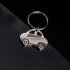 Брелок TITAN AUTO; 4,2 x 3 x 0,4 см; металл серебристый арт. 50127