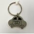 Брелок TITAN AUTO; 4,2 x 3 x 0,4 см; металл серебристый арт. 50127