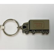 Брелок TITAN TRUCK; 5,4 x 2,7 x 0,4 см; металл серебристый