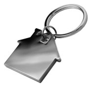 Брелок TONER HAUS; 4,1 x 3,7 x 0,5 см; серый, металл/пластик Черный