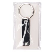 Брелок TONER STICK; 5,28 x 1,6 x 0,42 см; белый; металл/пластик Черный