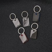 Брелок TONER TONED; 4 x 2,95 x 0,38 см; черный; металл/пластик Черный