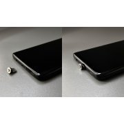 Автомобильное сенсорное беспроводное (15W) зарядное устройство "Titan" с набором переходников для магнитной зарядки, с подсветкой логотипа черный