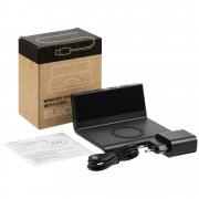 Станция беспроводной зарядки с часами Electron, ver. 2, черная арт. 16343.30 Станция беспроводной зарядки с часами Electron, ver. 2, черная арт. 16343.30