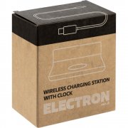 Станция беспроводной зарядки с часами Electron, ver. 2, черная арт. 16343.30 Станция беспроводной зарядки с часами Electron, ver. 2, черная арт. 16343.30