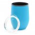 Термокружка Top, голубой полуматовый арт. 5044.088