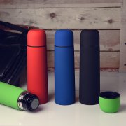 Термос вакуумный "Flask", 500 мл. Зеленый