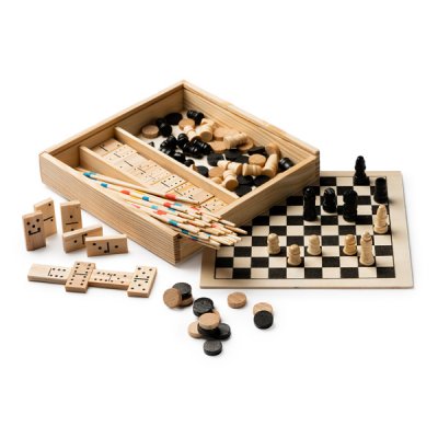 Набор из 4 игр GALVY, Бежевый арт. JU1014S129