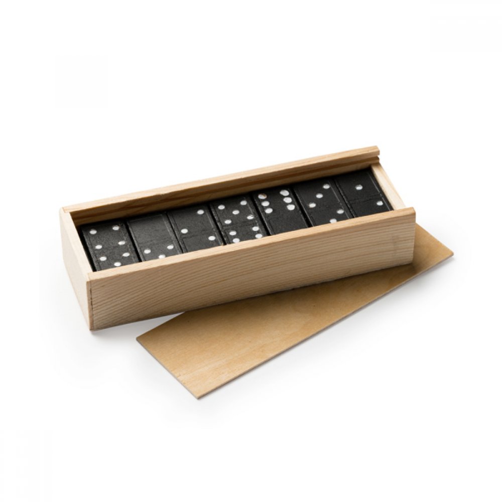 Домино из дерева DOMIS, Бежевый арт. JU1013S129 Домино из дерева DOMIS, Бежевый арт. JU1013S129