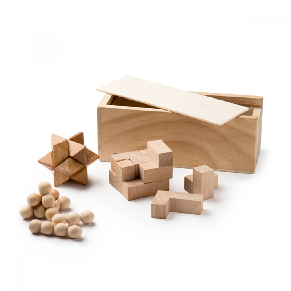 Набор из 3 игр ROCKS, Бежевый арт. JU1009S129 Набор из 3 игр ROCKS, Бежевый арт. JU1009S129