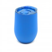 Термокружка с двойной стенкой SOFTO софт-тач, светло-синяя арт. 5032.26
