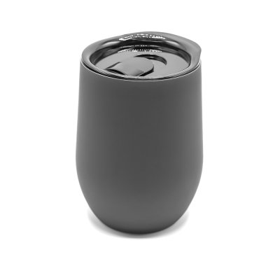 Термокружка с двойной стенкой SOFTO софт-тач, серая арт. 5032.20 Термокружка с двойной стенкой SOFTO софт-тач, серая арт. 5032.20