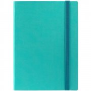 Ежедневник Vivian ver.2, недатированный, бирюзовый