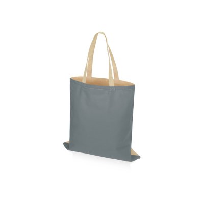 Сумка для шопинга «Twin» двухцветная из хлопка, 180 г/м2 арт. 955140