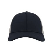 Бейсболка "Contest",6 клиньев, пластиковая застёжка Синий