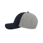 Бейсболка "Contest",6 клиньев, пластиковая застёжка Синий