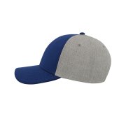 Бейсболка "Contest", 6 клиньев, пластиковая застёжка Синий