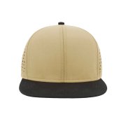 Бейсболка BANK, 6 клиньев, пластиковая застежка Бежевый