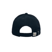 Бейсболка BOSTON, 5 клиньев, металлическая застежка Темно-синий