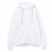 Толстовка на молнии с капюшоном Siverga 2.0, белая