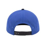 Бейсболка BANK, 6 клиньев, пластиковая застежка Синий