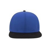 Бейсболка BANK, 6 клиньев, пластиковая застежка Синий