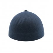 Бейсболка UNI-CAP PIQUET, без панелей и швов, без застежки Темно-синий