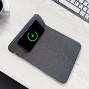 Коврик для мышки с беспроводной зарядкой Gratto, черный арт. 18021.02