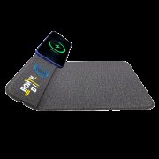 Коврик для мышки с беспроводной зарядкой Gratto, черный арт. 18021.02
