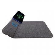 Коврик для мышки с беспроводной зарядкой Gratto, черный арт. 18021.02