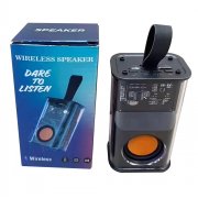 Прозрачная беспроводная колонка Jazzy, черный арт. 11027.02 Прозрачная беспроводная колонка Jazzy, черный арт. 11027.02