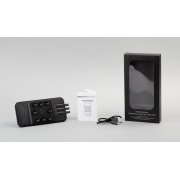 Беспроводное зарядное (22.5/15W) устройство "Topfull SOFTTOUCH" 10000 mAh с подсветкой лого, присосками, встроенными кабелями, с подставкой черный