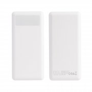 Зарядное устройство "Lumos" 10000 mAh с фонариком белый