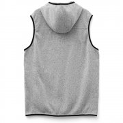 Жилет с капюшоном унисекс Gotland, серый